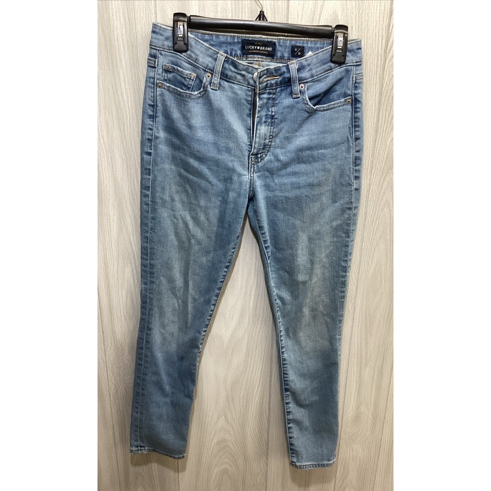 LUCKY BRAND Women's (Size 6/28) Button Zip Jeans Pockets Cotton Poly‎ Stretch